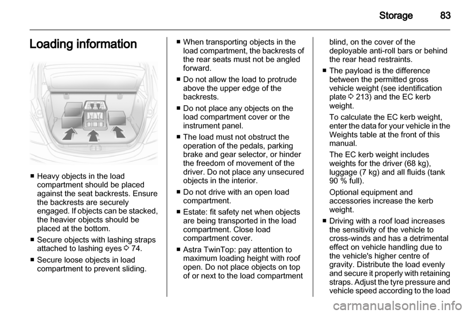 VAUXHALL ASTRA H 2011  Owners Manual 