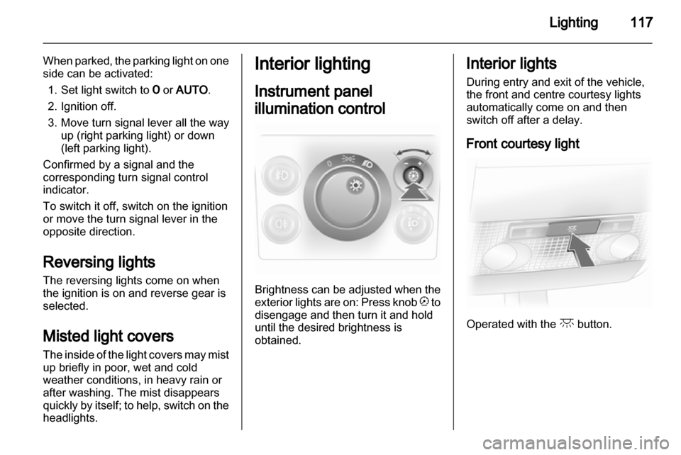 VAUXHALL ASTRA H 2012  Owners Manual 