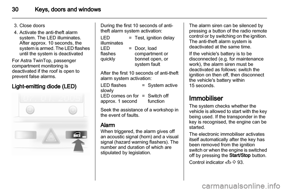 VAUXHALL ASTRA H 2012  Owners Manual 