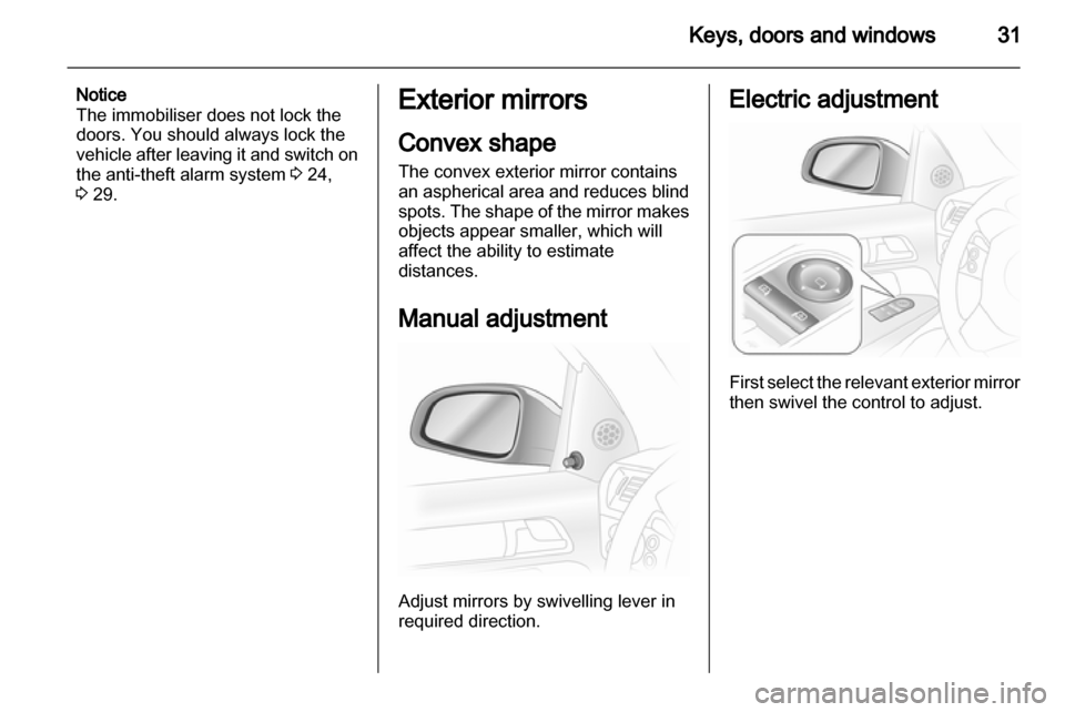 VAUXHALL ASTRA H 2012  Owners Manual 