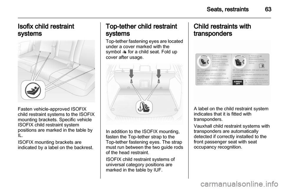 VAUXHALL ASTRA H 2012  Owners Manual 