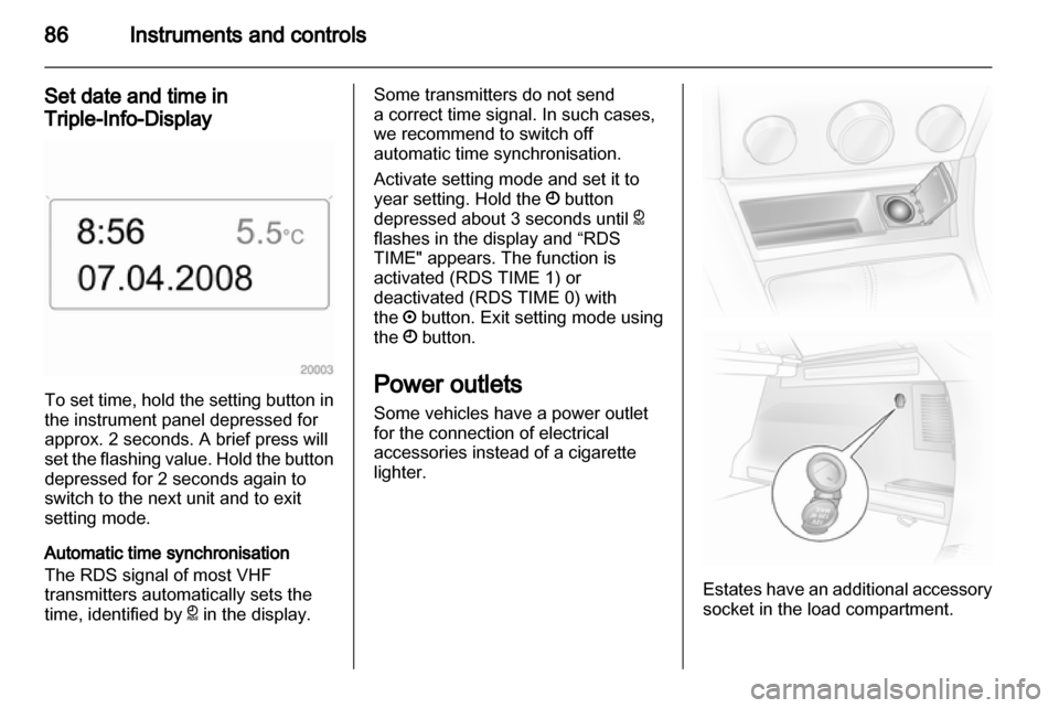 VAUXHALL ASTRA H 2012  Owners Manual 