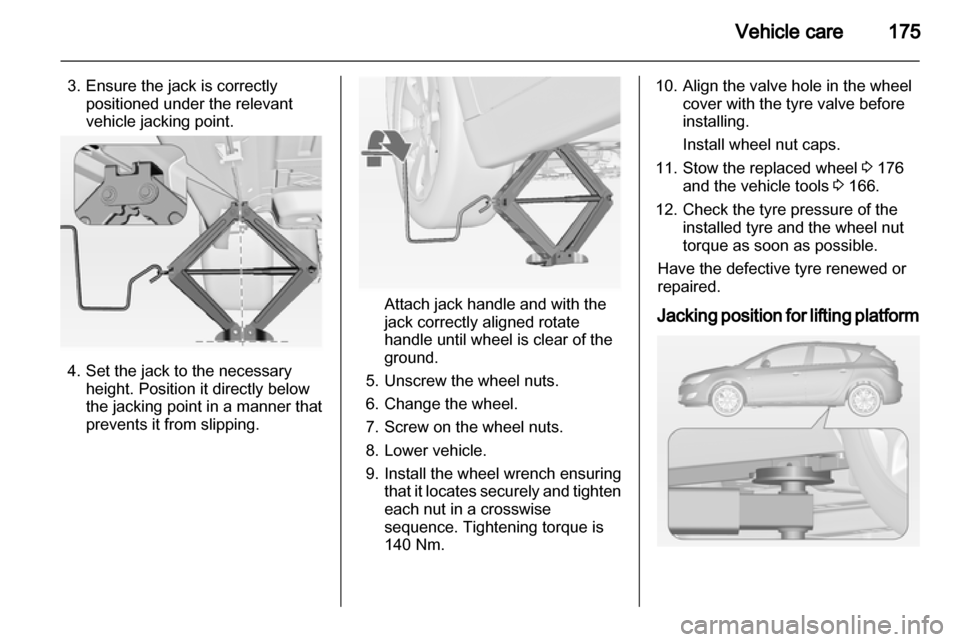 VAUXHALL ASTRA J 2010.5  Owners Manual 