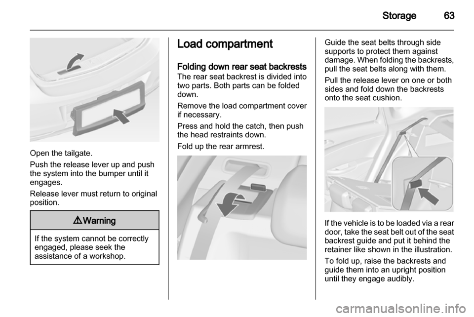 VAUXHALL ASTRA J 2010.5  Owners Manual 