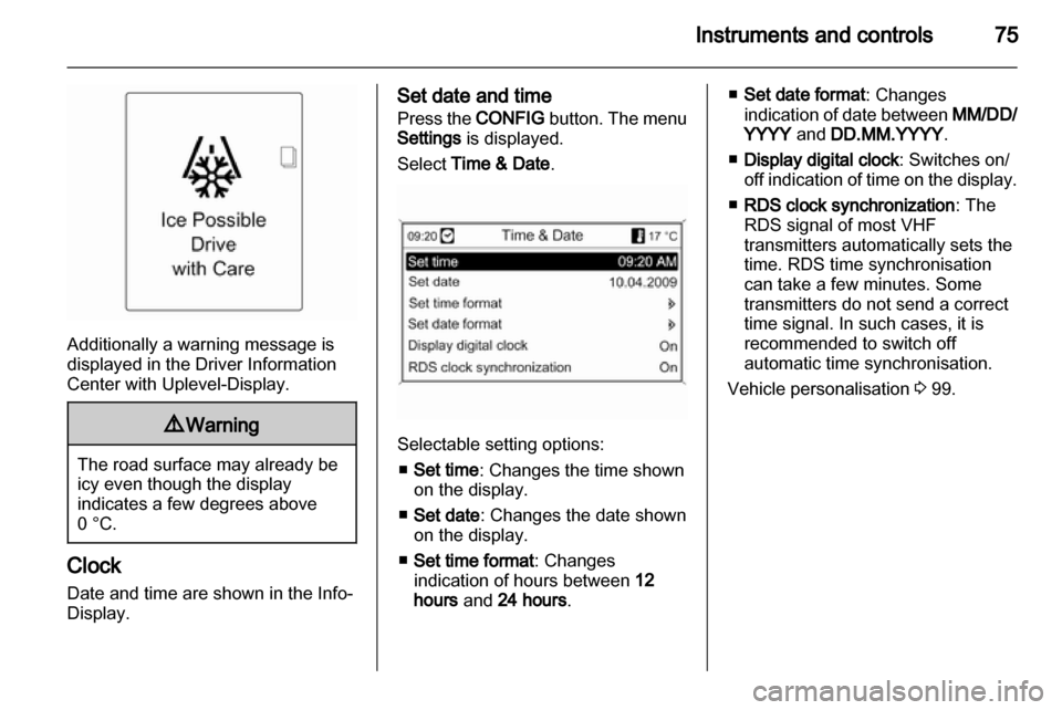 VAUXHALL ASTRA J 2010.5  Owners Manual 