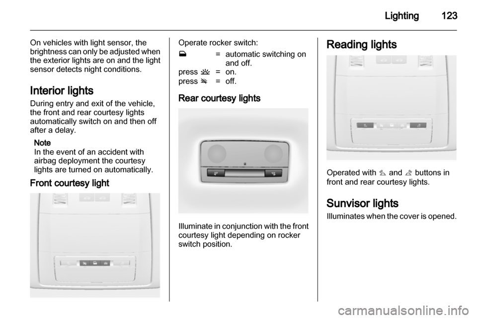 VAUXHALL ASTRA J 2011  Owners Manual 