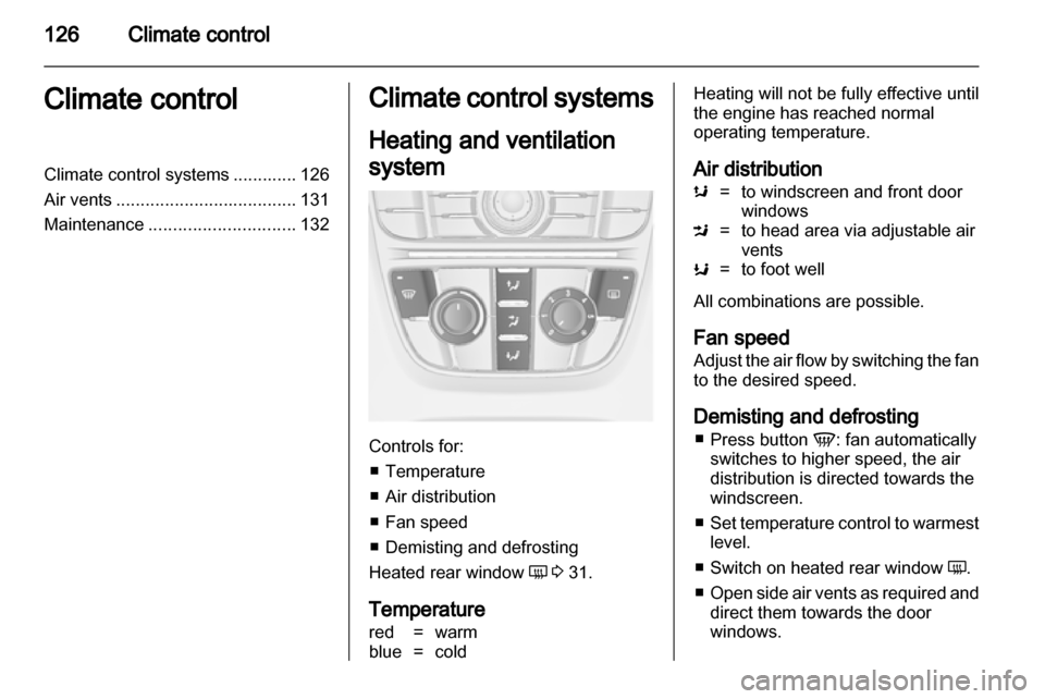 VAUXHALL ASTRA J 2011  Owners Manual 