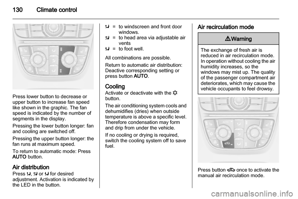 VAUXHALL ASTRA J 2011  Owners Manual 