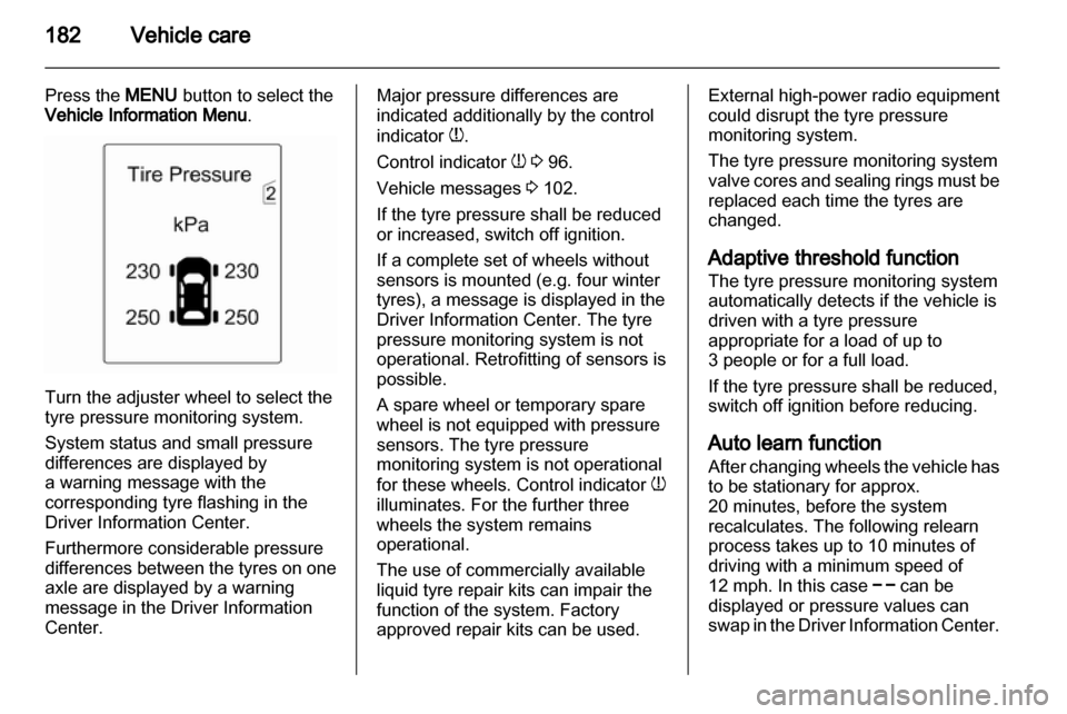 VAUXHALL ASTRA J 2011  Owners Manual 