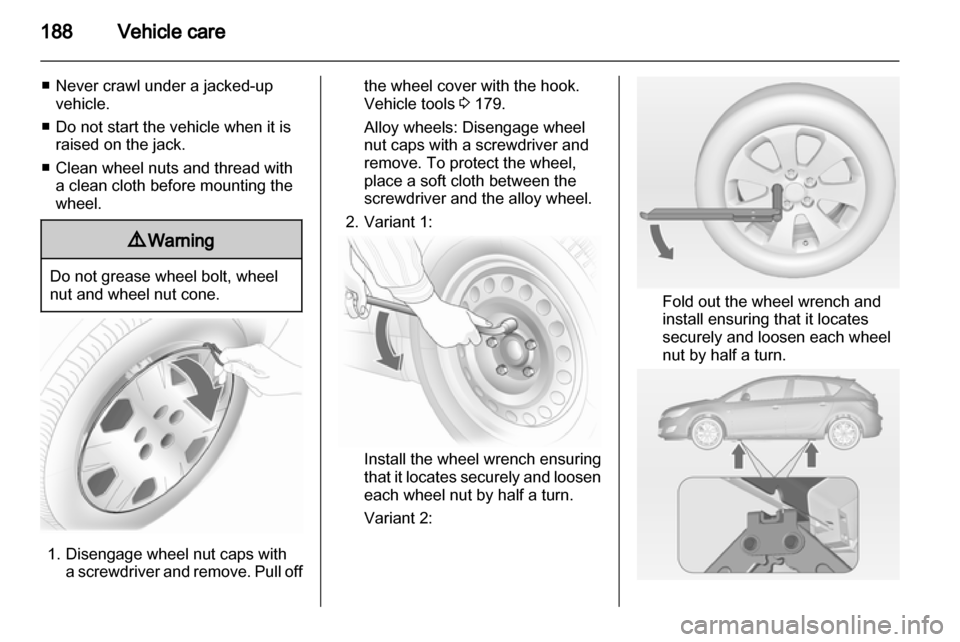 VAUXHALL ASTRA J 2011  Owners Manual 