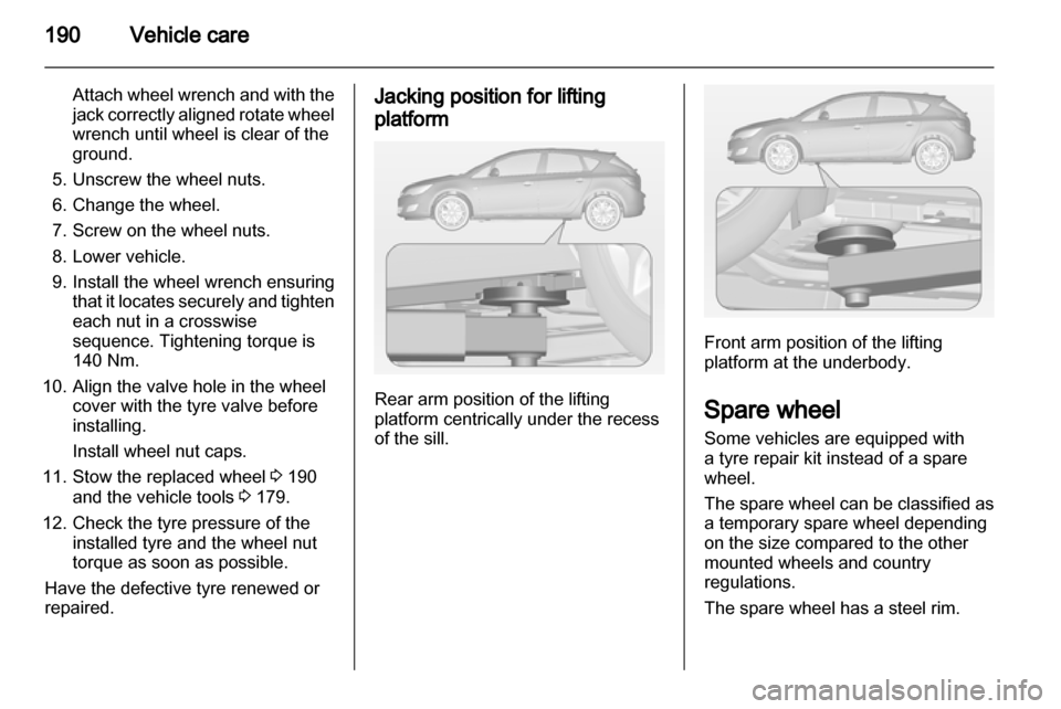 VAUXHALL ASTRA J 2011  Owners Manual 