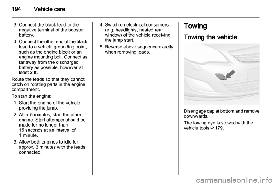 VAUXHALL ASTRA J 2011  Owners Manual 