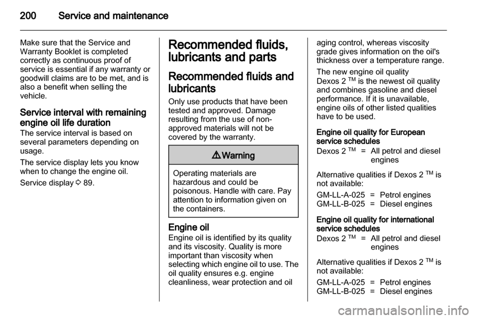 VAUXHALL ASTRA J 2011  Owners Manual 
