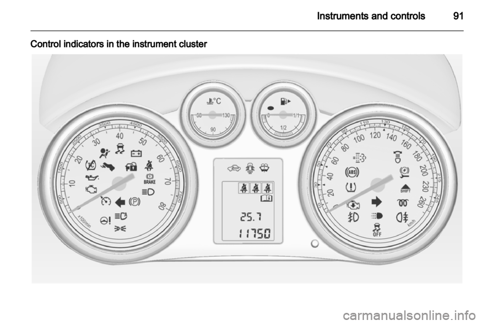VAUXHALL ASTRA J 2011  Owners Manual 