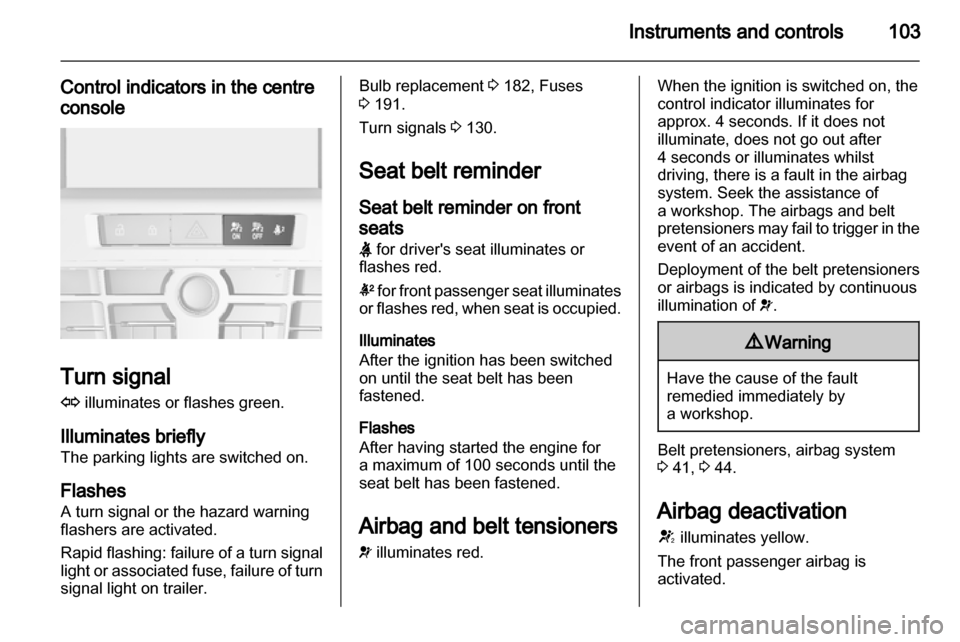 VAUXHALL ASTRA J 2012  Owners Manual 
