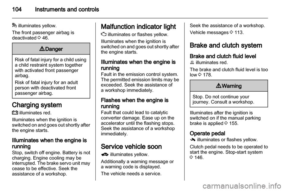 VAUXHALL ASTRA J 2012  Owners Manual 
