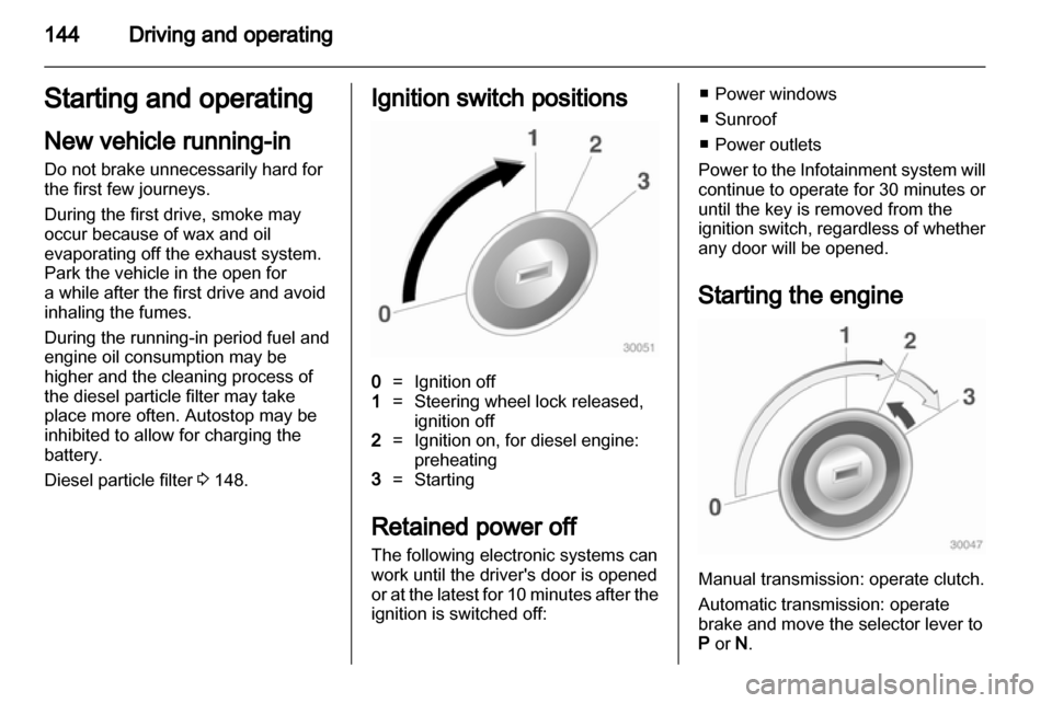 VAUXHALL ASTRA J 2012  Owners Manual 