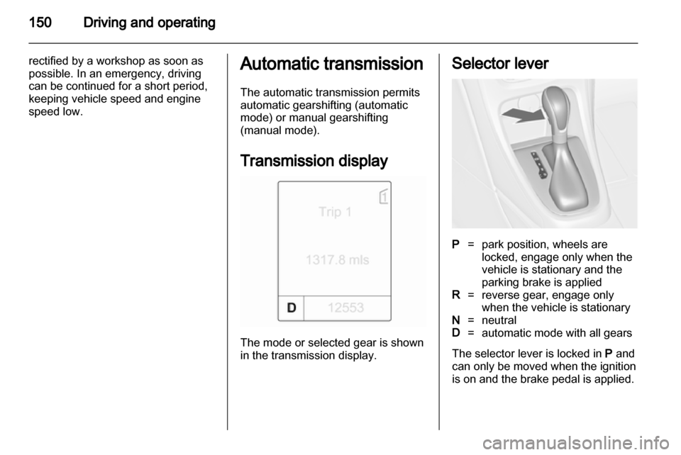 VAUXHALL ASTRA J 2012  Owners Manual 