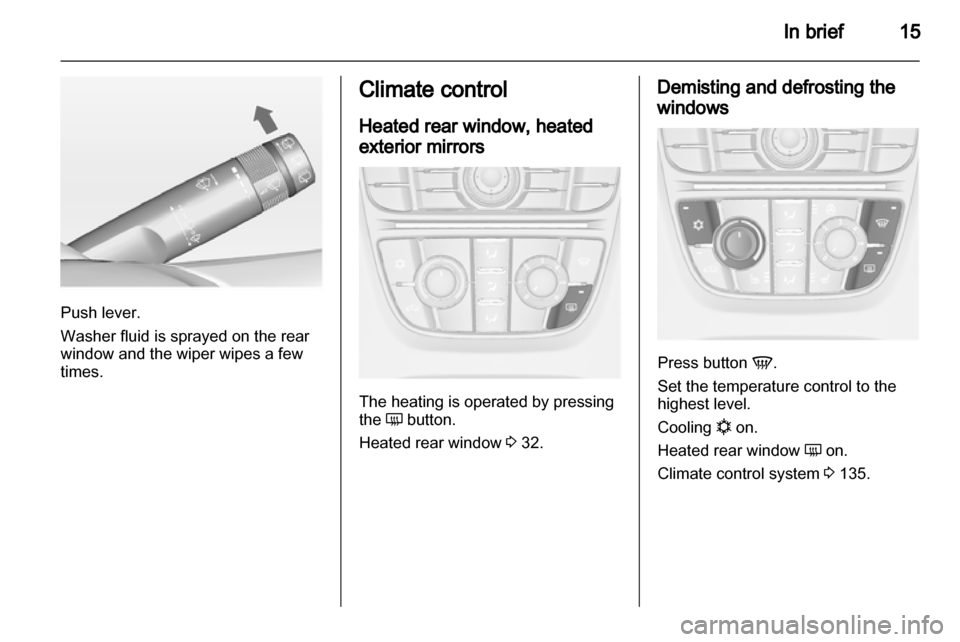VAUXHALL ASTRA J 2012  Owners Manual 