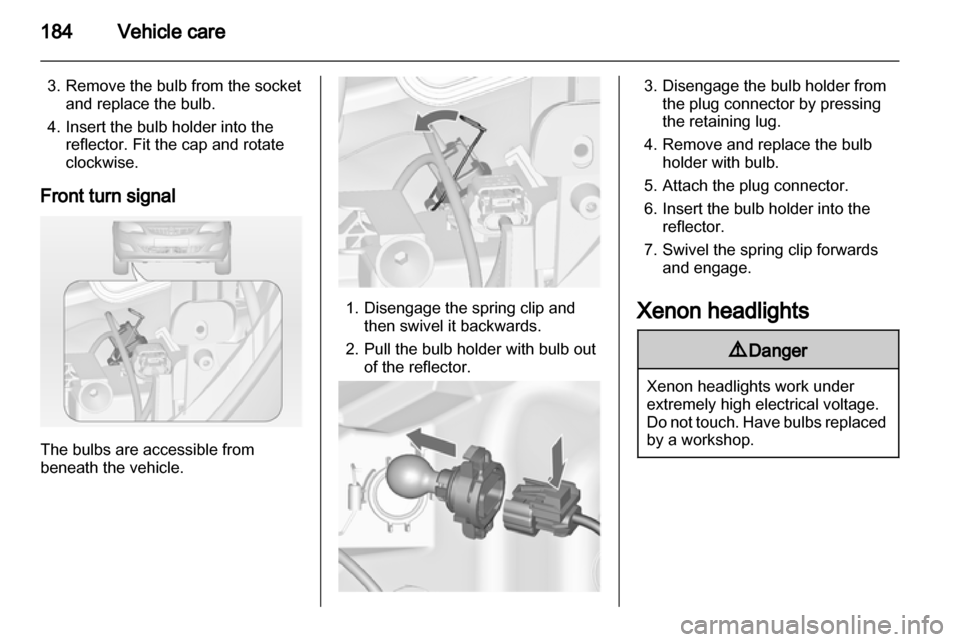 VAUXHALL ASTRA J 2012  Owners Manual 