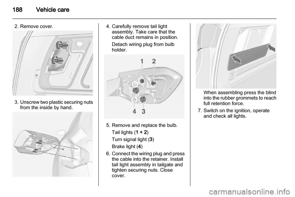 VAUXHALL ASTRA J 2012  Owners Manual 
