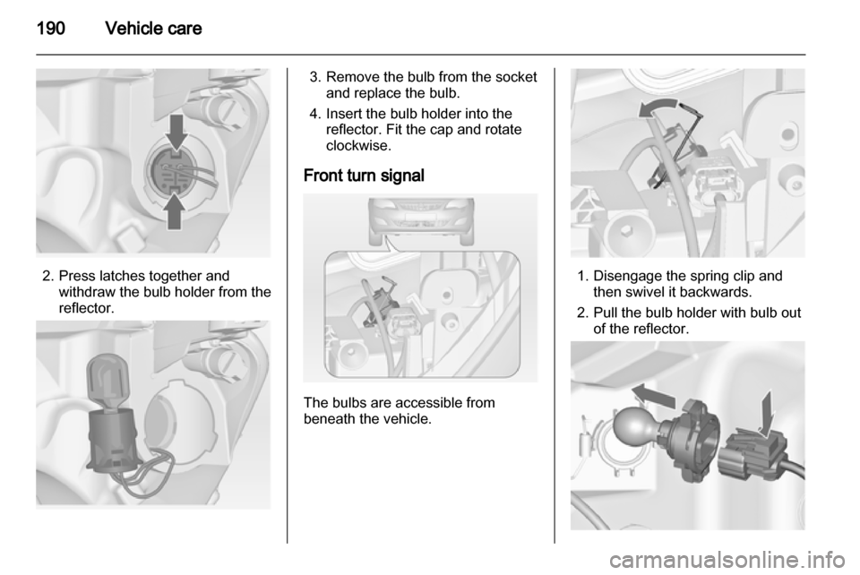 VAUXHALL ASTRA J 2012.5  Owners Manual 