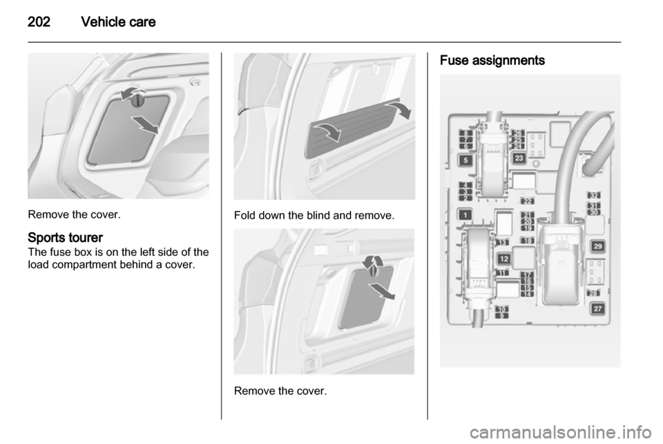 VAUXHALL ASTRA J 2012.5  Owners Manual 