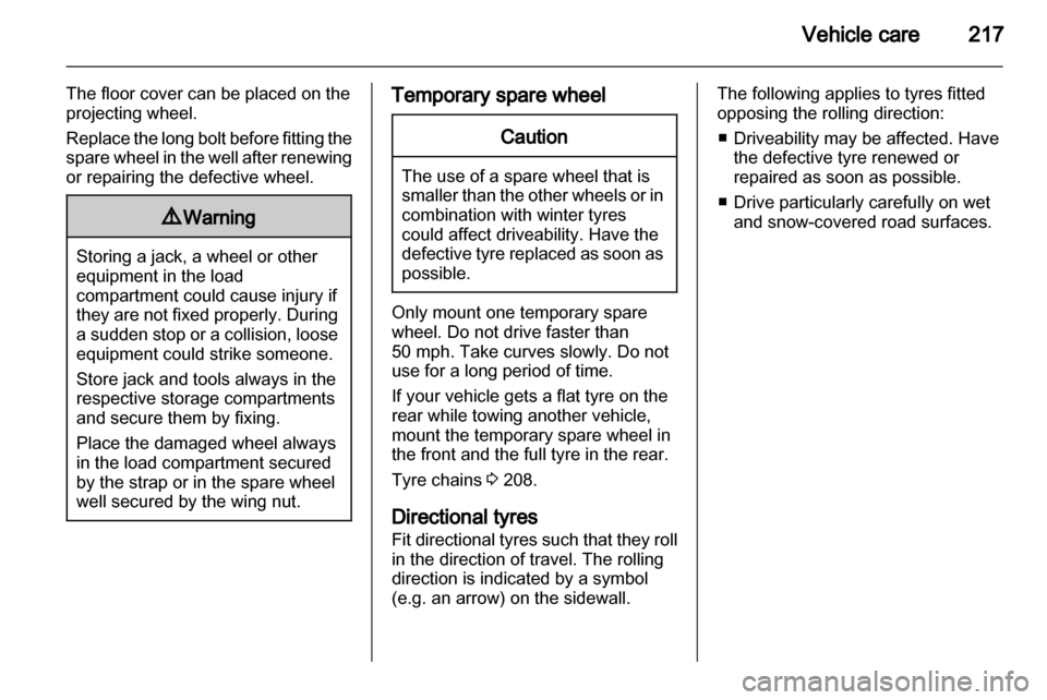 VAUXHALL ASTRA J 2012.5  Owners Manual 
