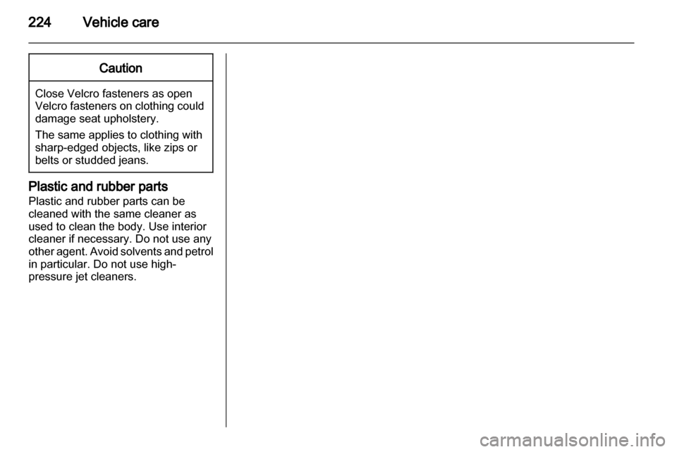 VAUXHALL ASTRA J 2012.5  Owners Manual 