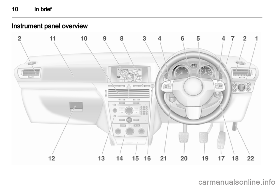 VAUXHALL ASTRA J 2013  Owners Manual 