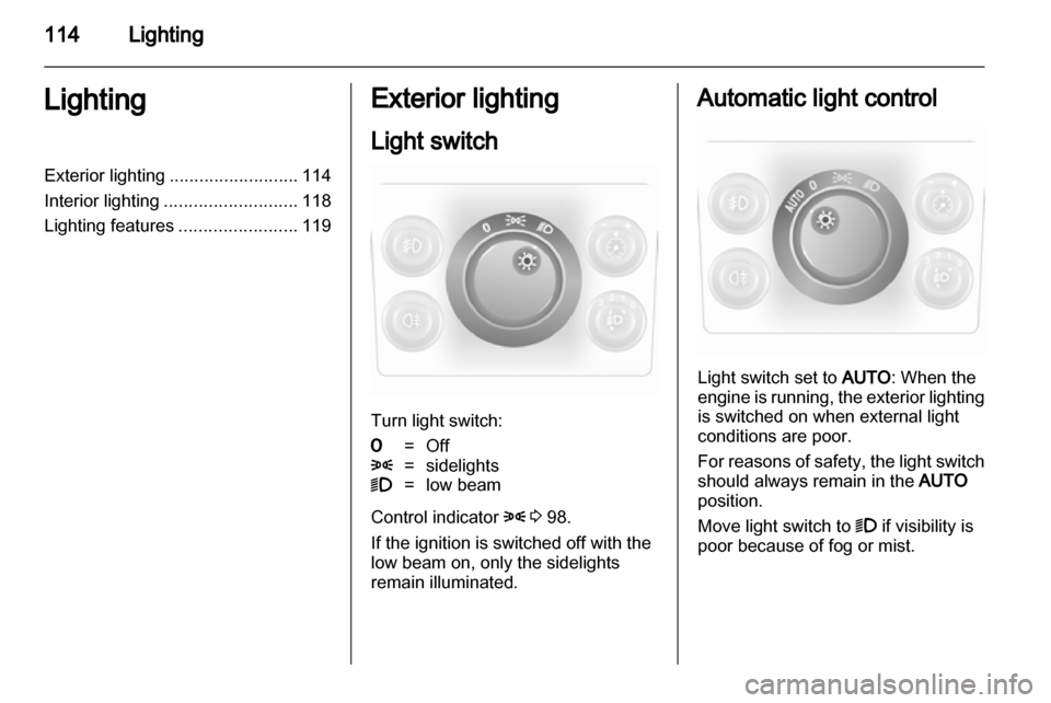 VAUXHALL ASTRA J 2013  Owners Manual 