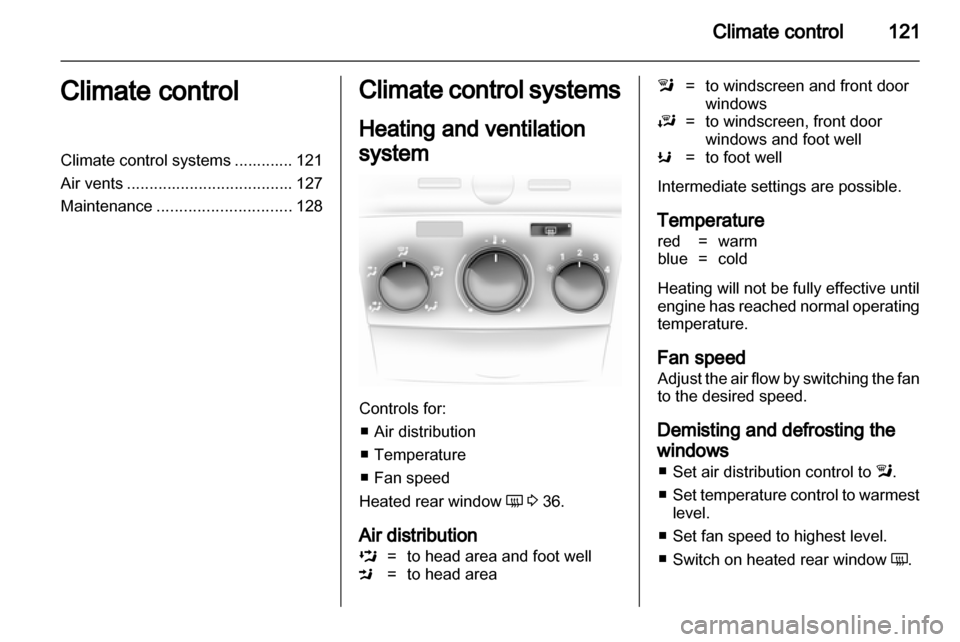 VAUXHALL ASTRA J 2013  Owners Manual 