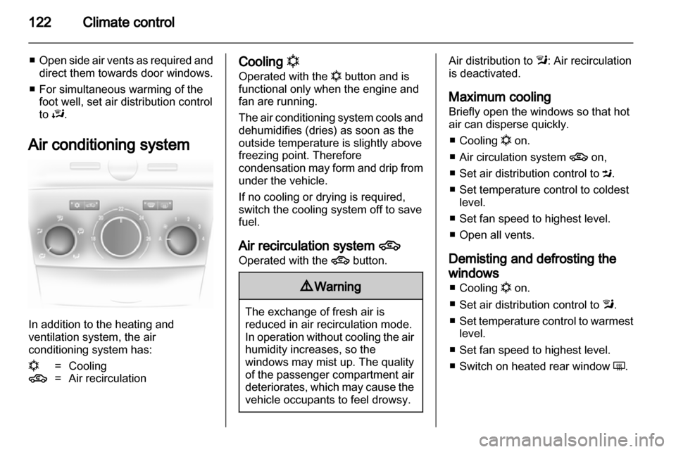 VAUXHALL ASTRA J 2013  Owners Manual 