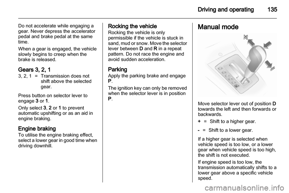 VAUXHALL ASTRA J 2013  Owners Manual 