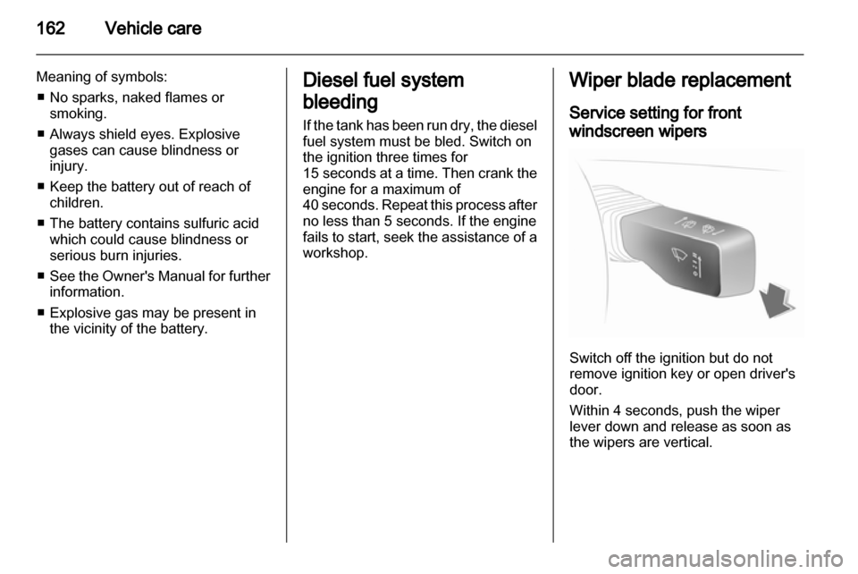 VAUXHALL ASTRA J 2013  Owners Manual 