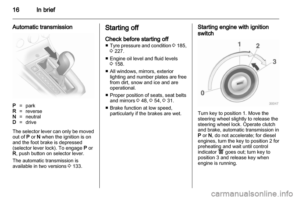 VAUXHALL ASTRA J 2013  Owners Manual 