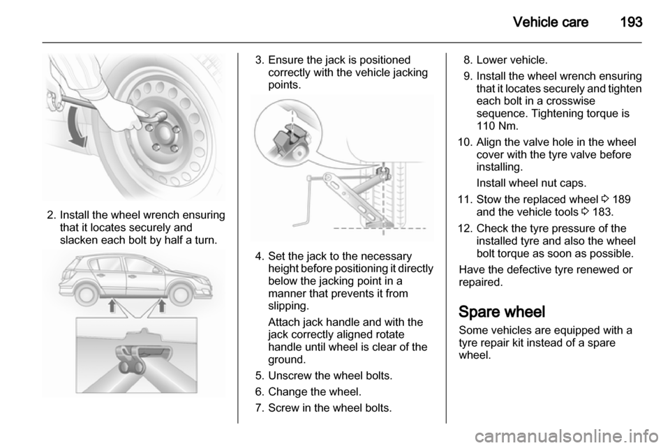 VAUXHALL ASTRA J 2013  Owners Manual 