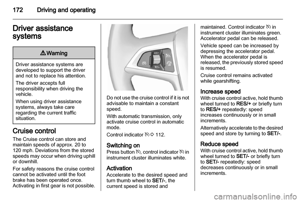 VAUXHALL ASTRA J 2013.5  Owners Manual 