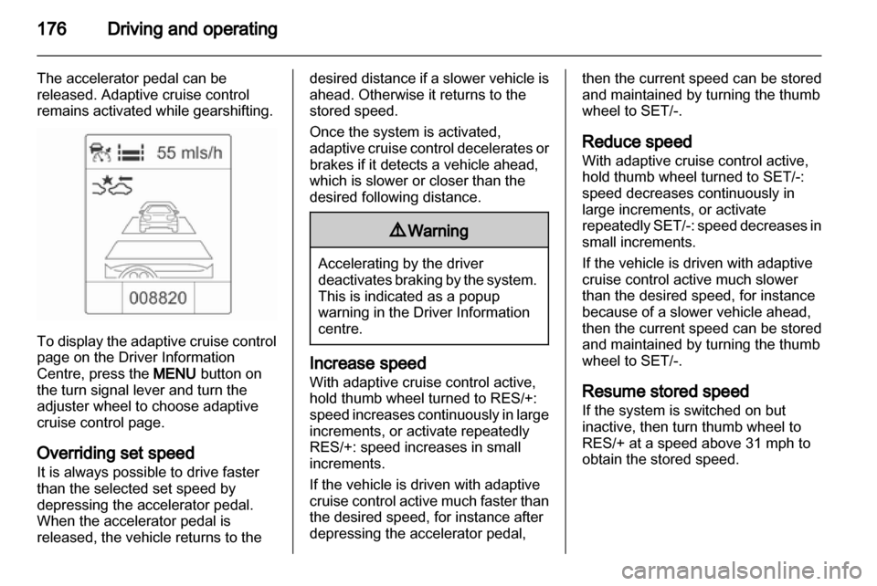 VAUXHALL ASTRA J 2013.5  Owners Manual 
