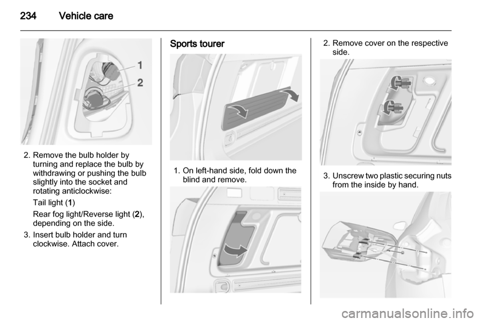 VAUXHALL ASTRA J 2013.5  Owners Manual 