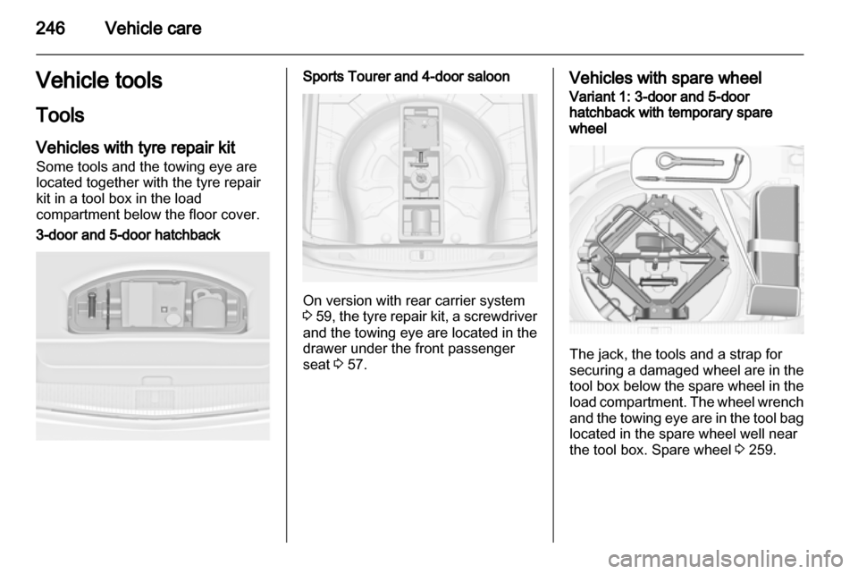 VAUXHALL ASTRA J 2013.5  Owners Manual 