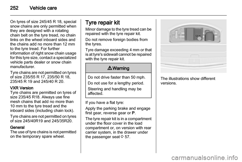 VAUXHALL ASTRA J 2013.5  Owners Manual 