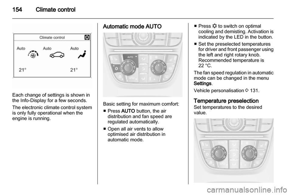 VAUXHALL ASTRA J 2013.75  Owners Manual 