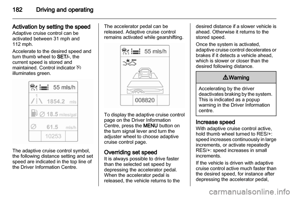 VAUXHALL ASTRA J 2013.75  Owners Manual 