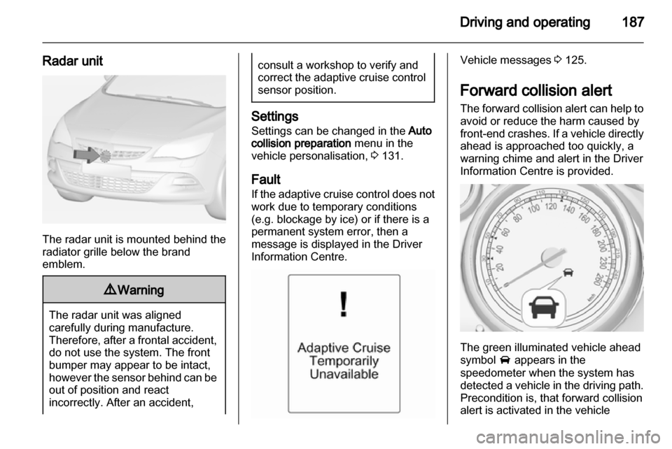 VAUXHALL ASTRA J 2013.75  Owners Manual 