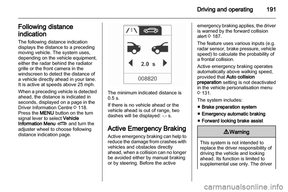 VAUXHALL ASTRA J 2013.75  Owners Manual 