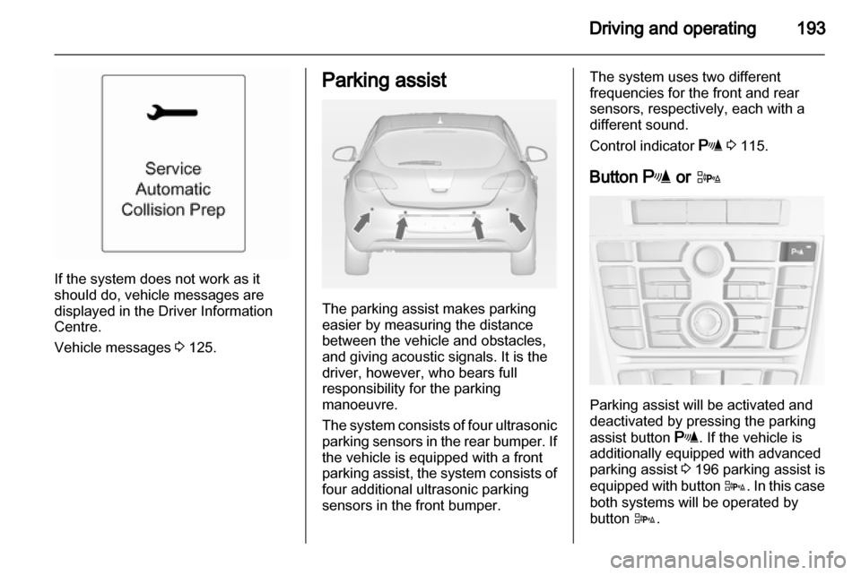 VAUXHALL ASTRA J 2013.75  Owners Manual 