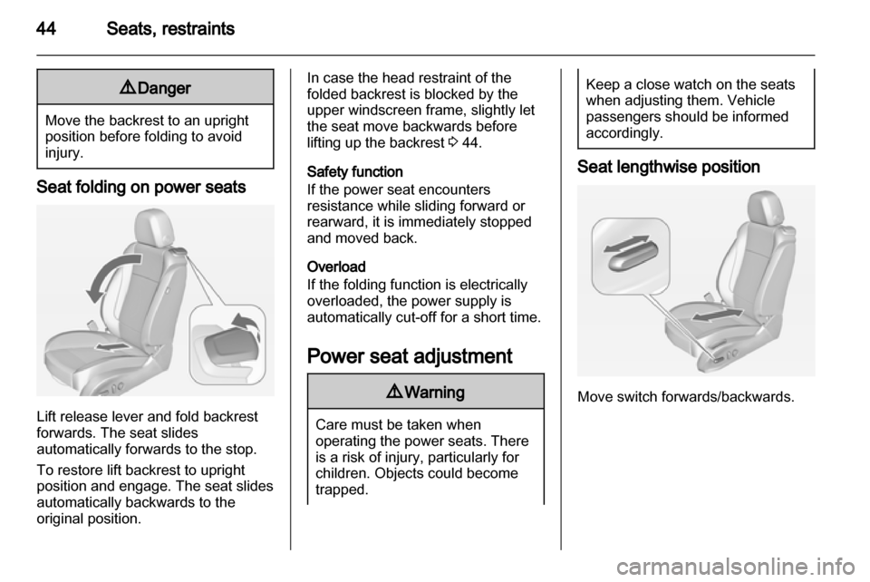 VAUXHALL ASTRA J 2013.75  Owners Manual 
