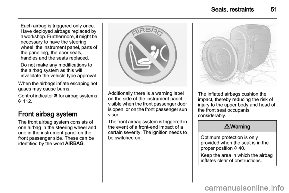 VAUXHALL ASTRA J 2013.75  Owners Manual 