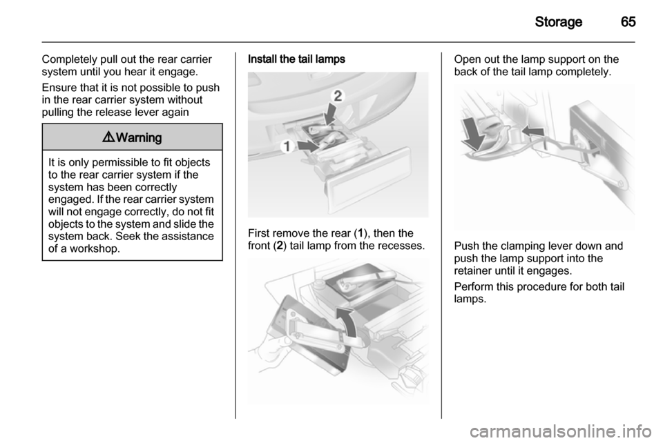VAUXHALL ASTRA J 2013.75  Owners Manual 